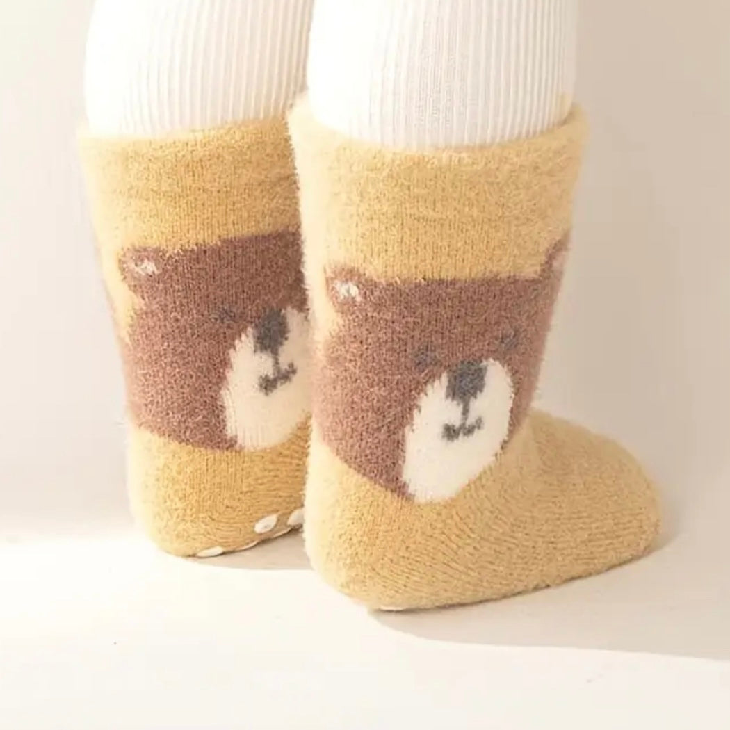 Pack x2 Zapatimedias Felpa Bears