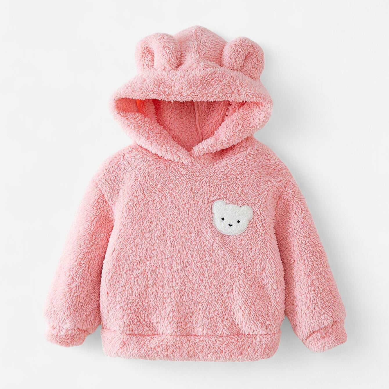 Polera Teddy Plush Rosa