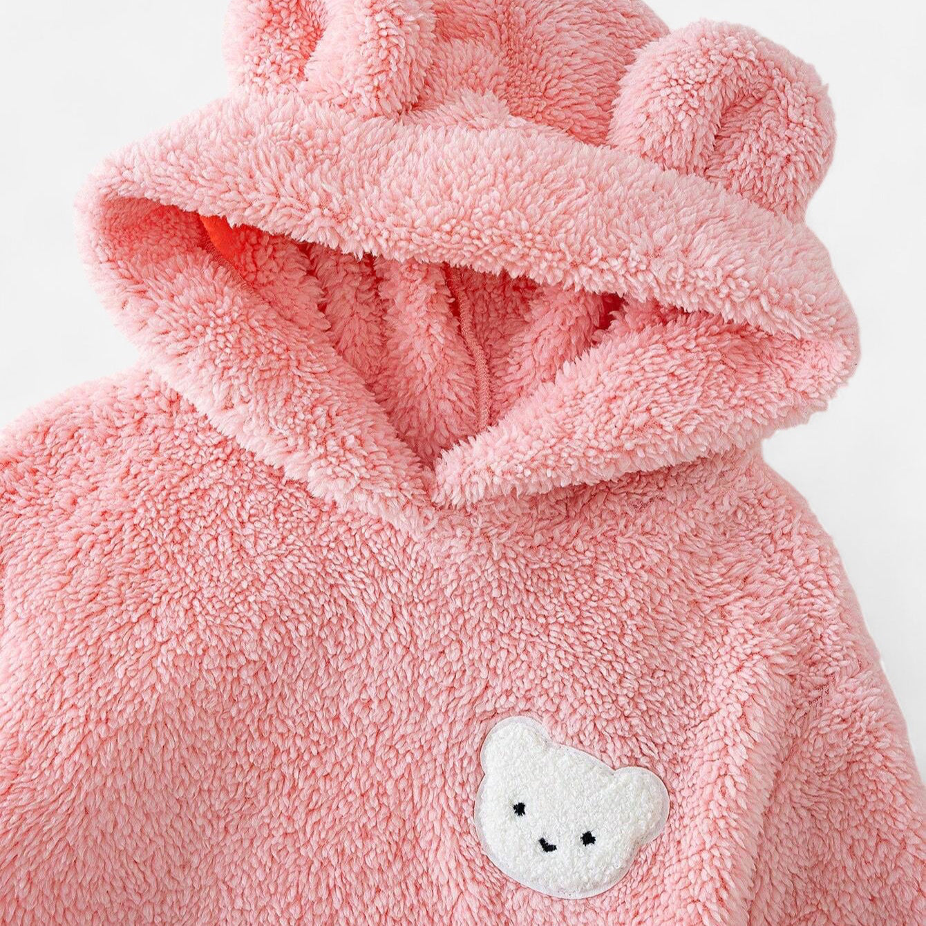Polera Teddy Plush Rosa