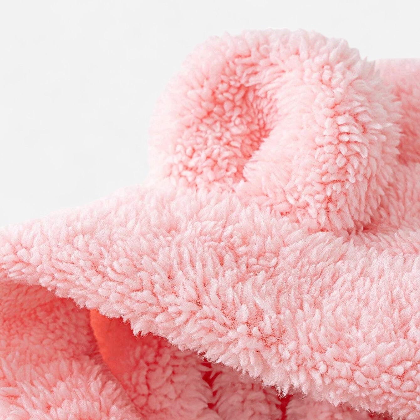 Polera Teddy Plush Rosa