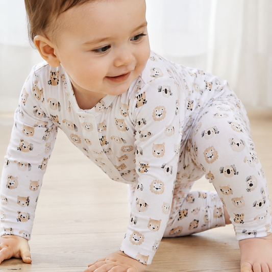 Pijama Mágica Pie Reversible Safari