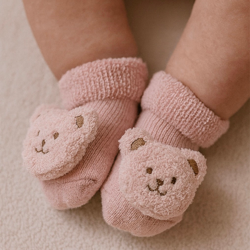 Zapatimedias largas Teddy Rosa