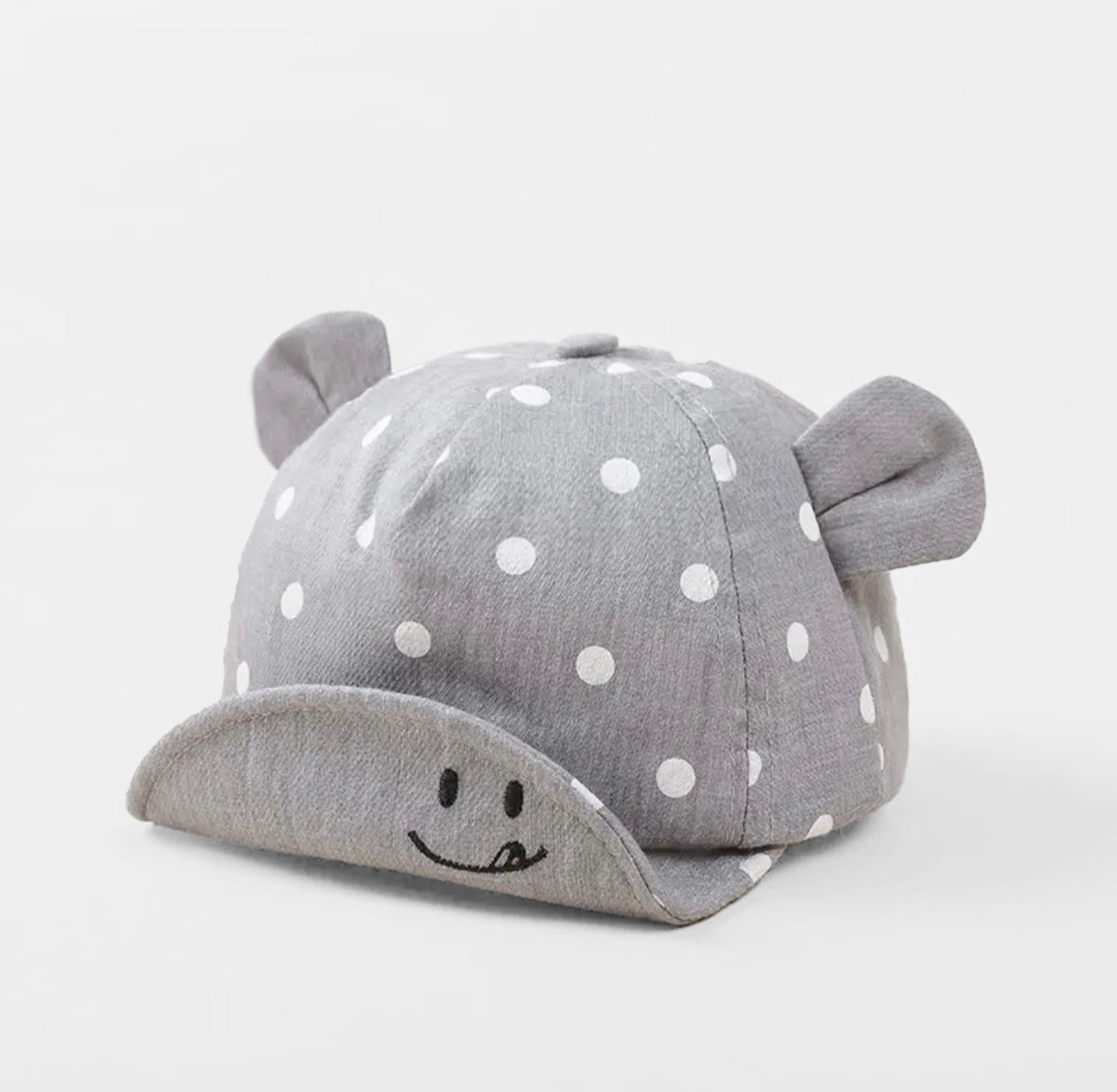 Dot Gorrito Regulable Gris