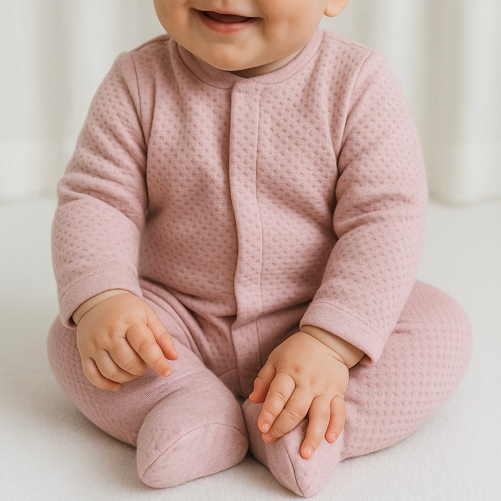 Pijama Mágica Jacquard Acolchado Rosa