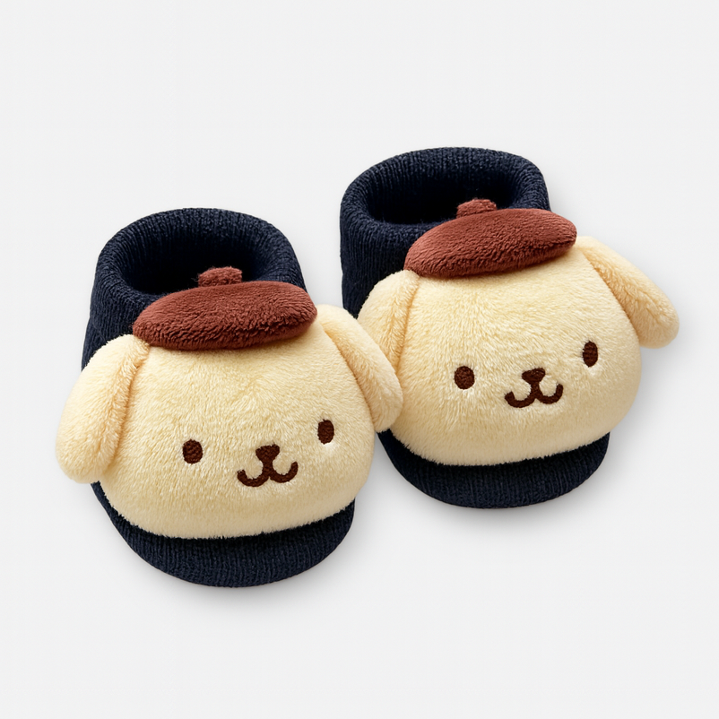 Zapatimedias Cortas Purin Negro