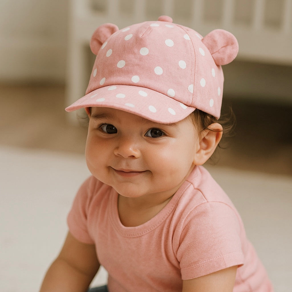 Dot Gorrito Regulable Rosa