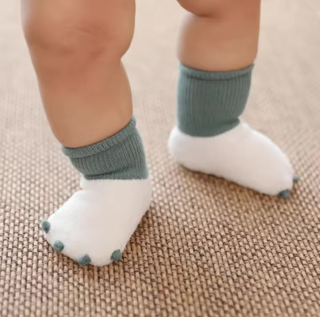 Zapatimedias de Felpa Garritas