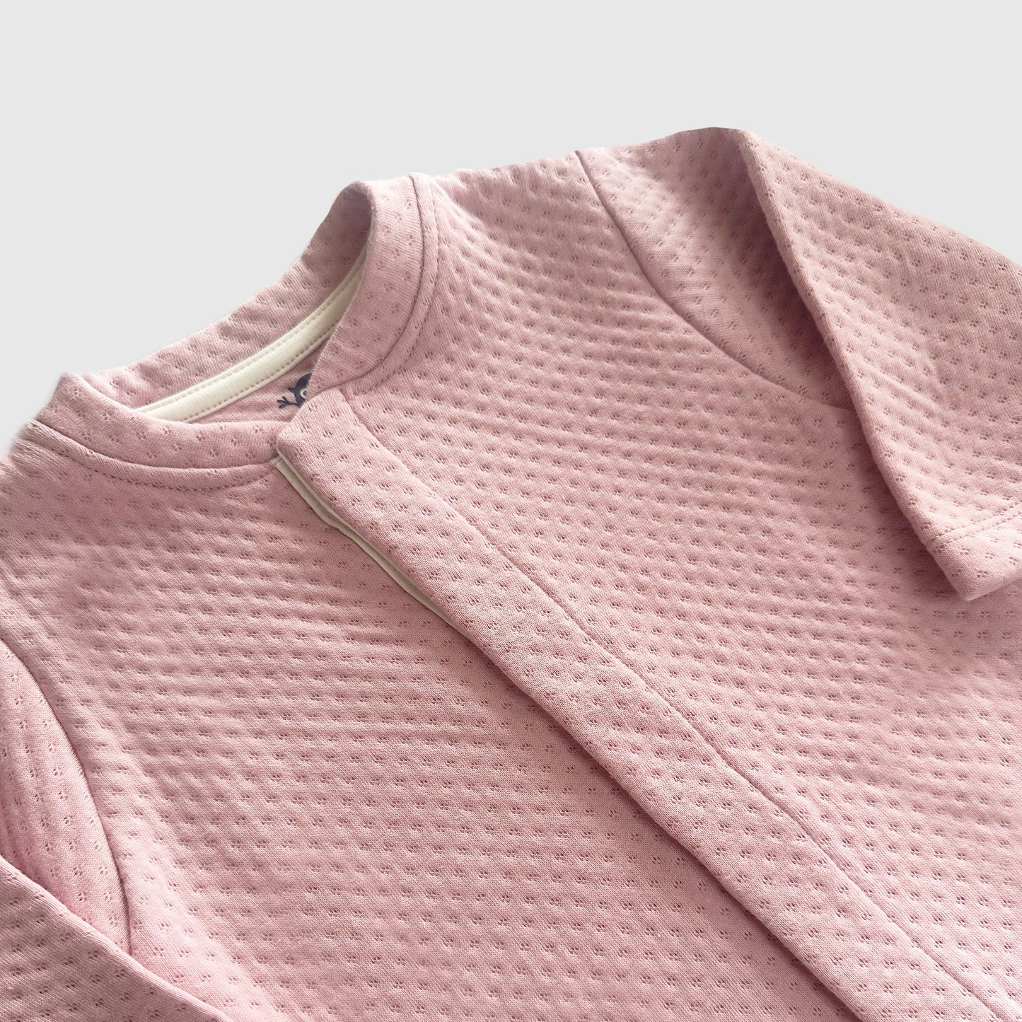 Pijama Mágica Jacquard Acolchado Rosa