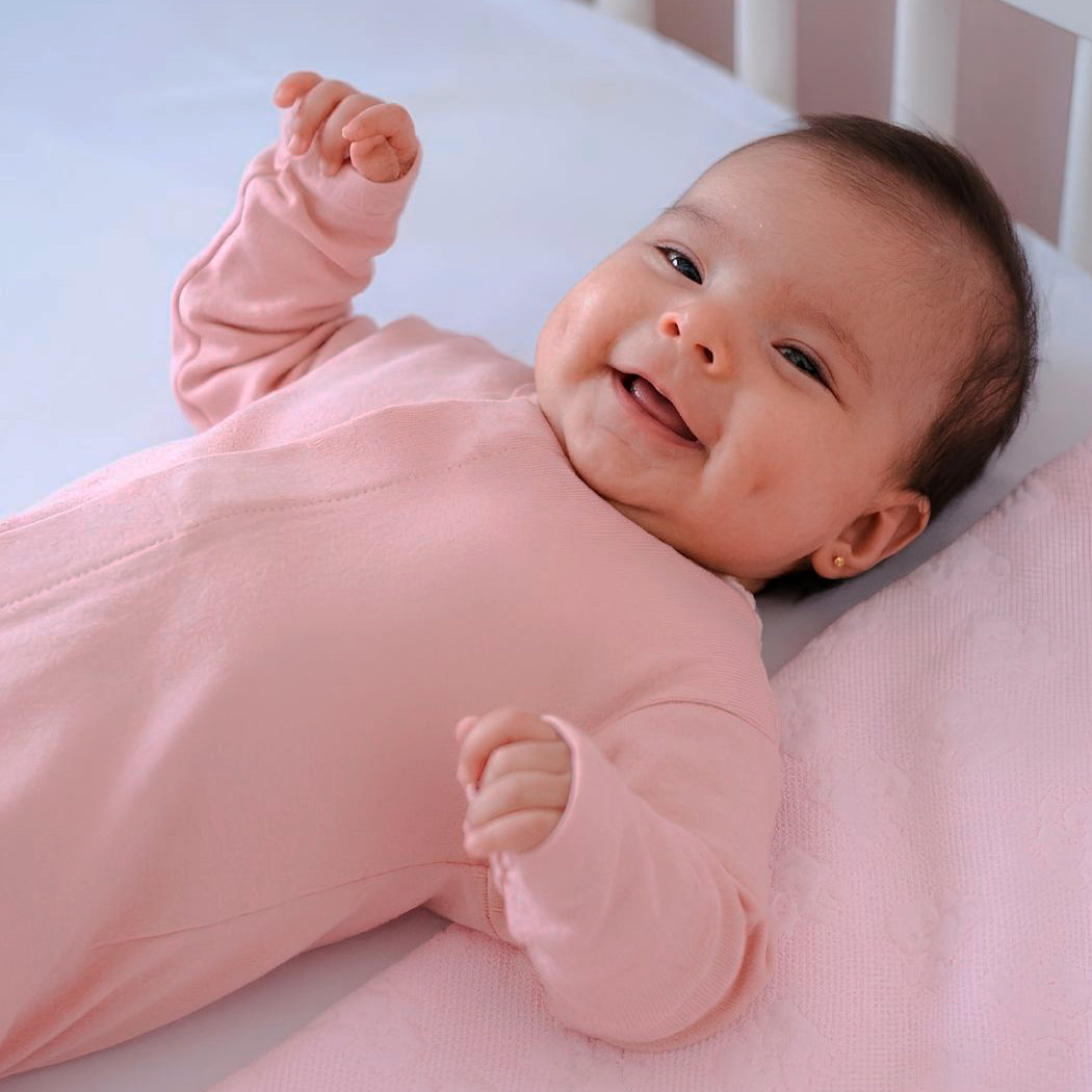 Pijama Mágica 🧲 Pie Reversible Rosa
