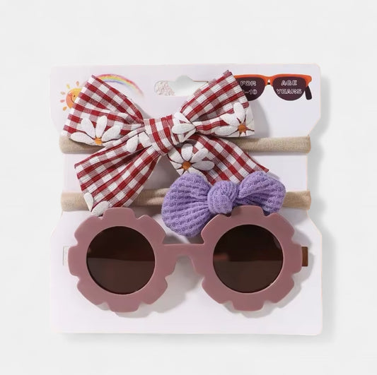 Set Verano Lentes Morado