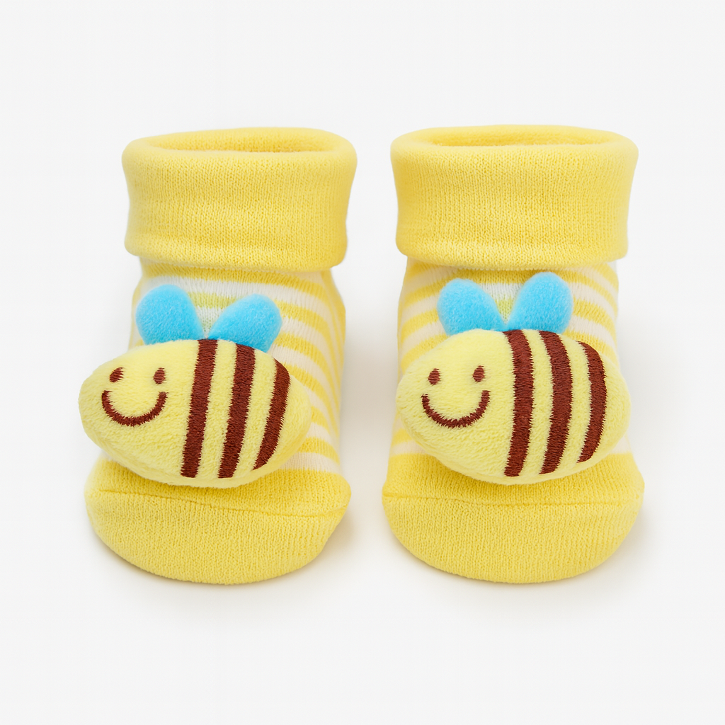 Zapatimedias Semi Largas Abeja