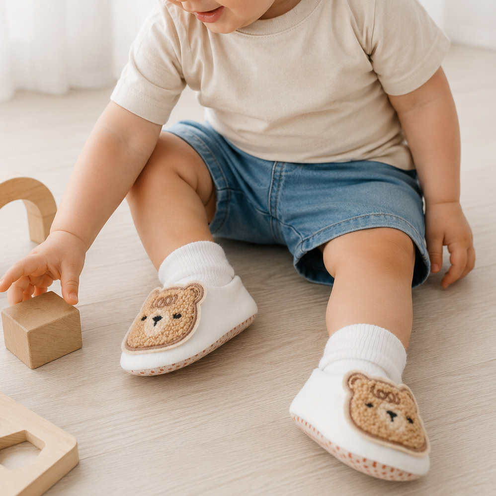 Babuchas Curly Bear Perla