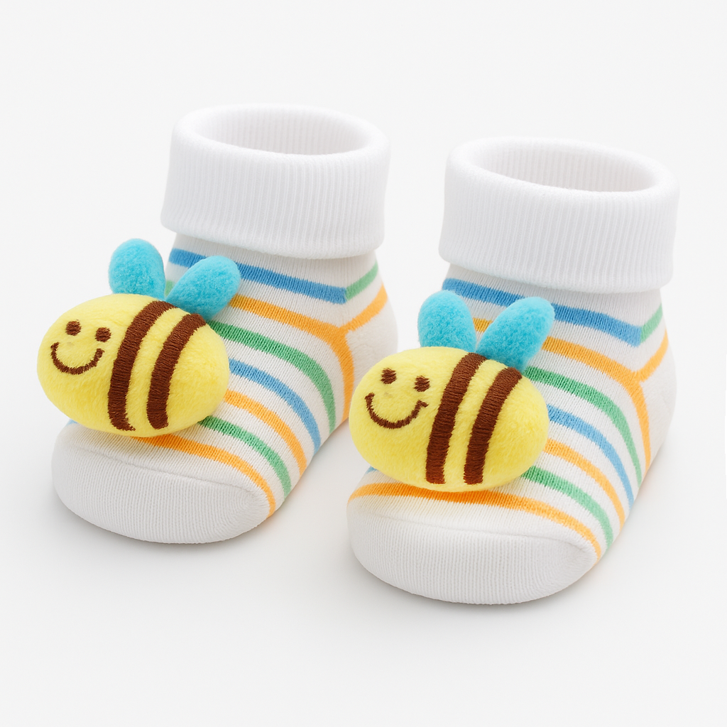 Zapatimedias Semi Largas Abeja