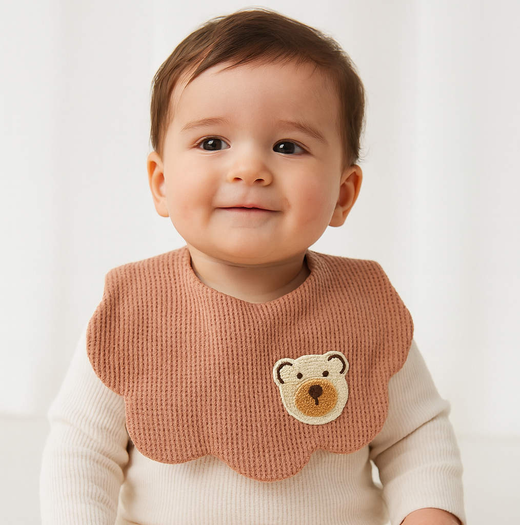 Babero Waffle Teddy