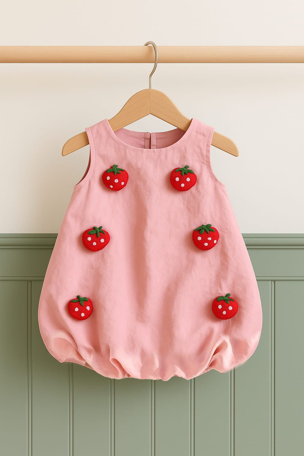 Vestido berry 3D