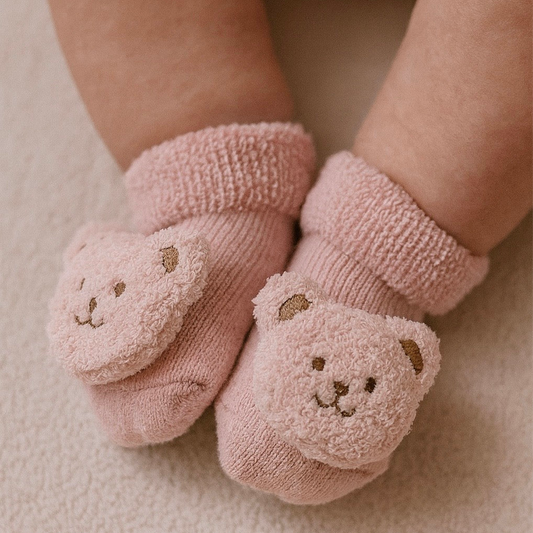 Zapatimedias largas Teddy Rosa