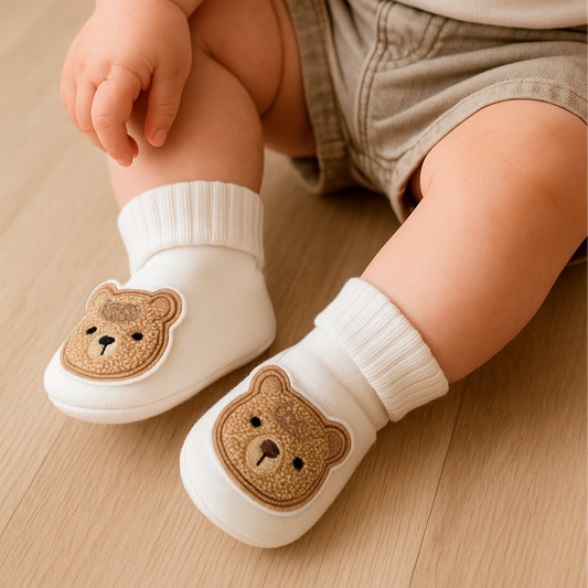 Babuchas Curly Teddy Perla