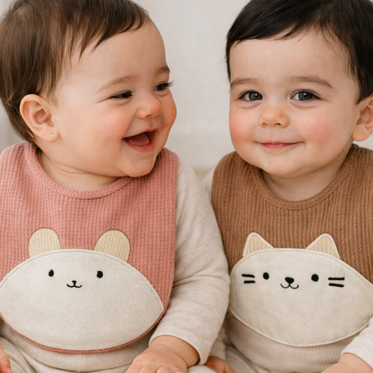 Babero Waffle 5 colores