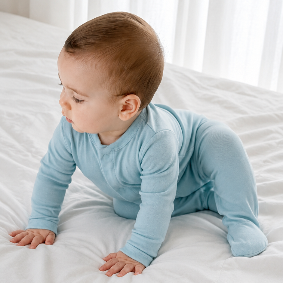 Pijama Mágica 🧲 Pie Reversible Rosa Sky
