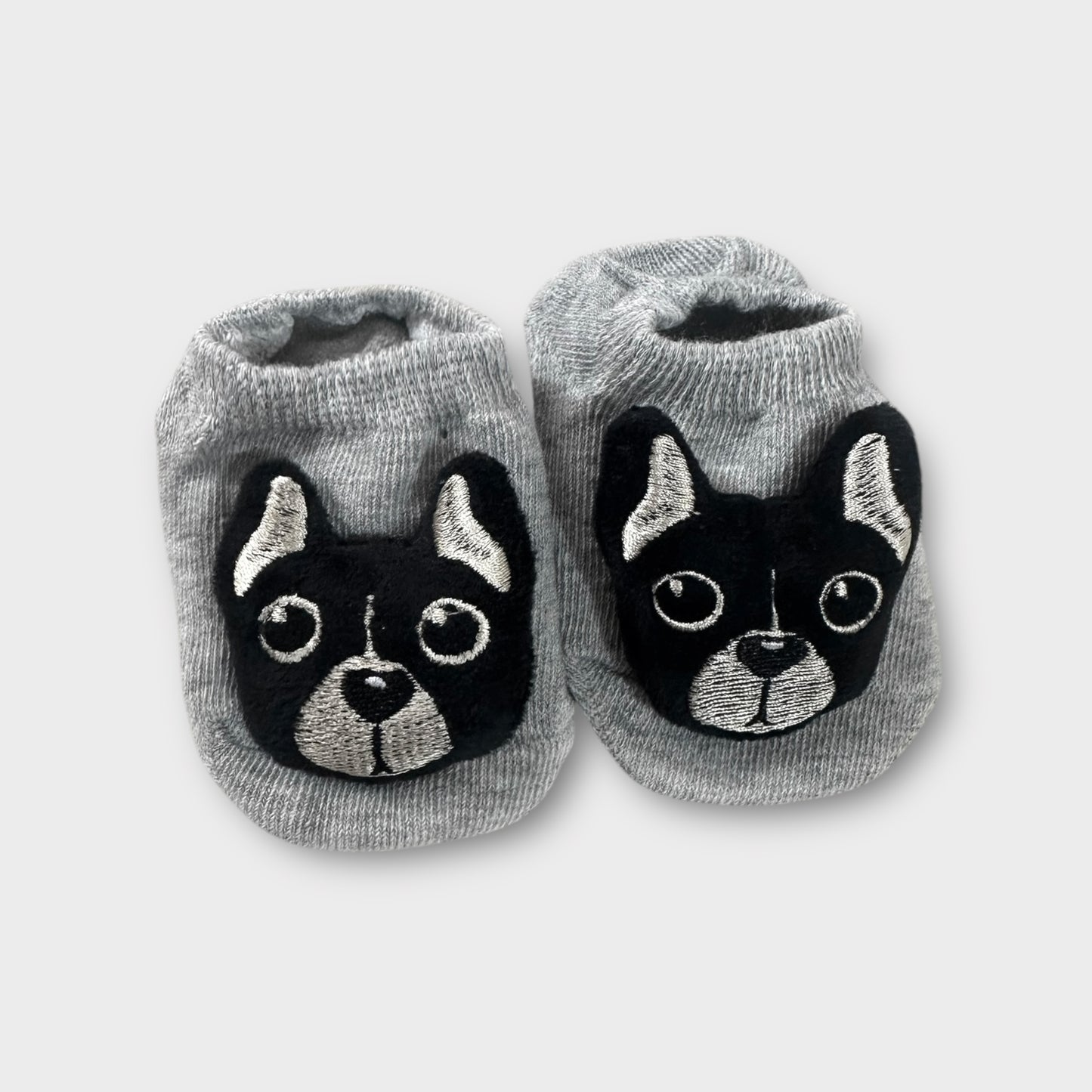 Zapatimedias Cortas Frenchie Gris