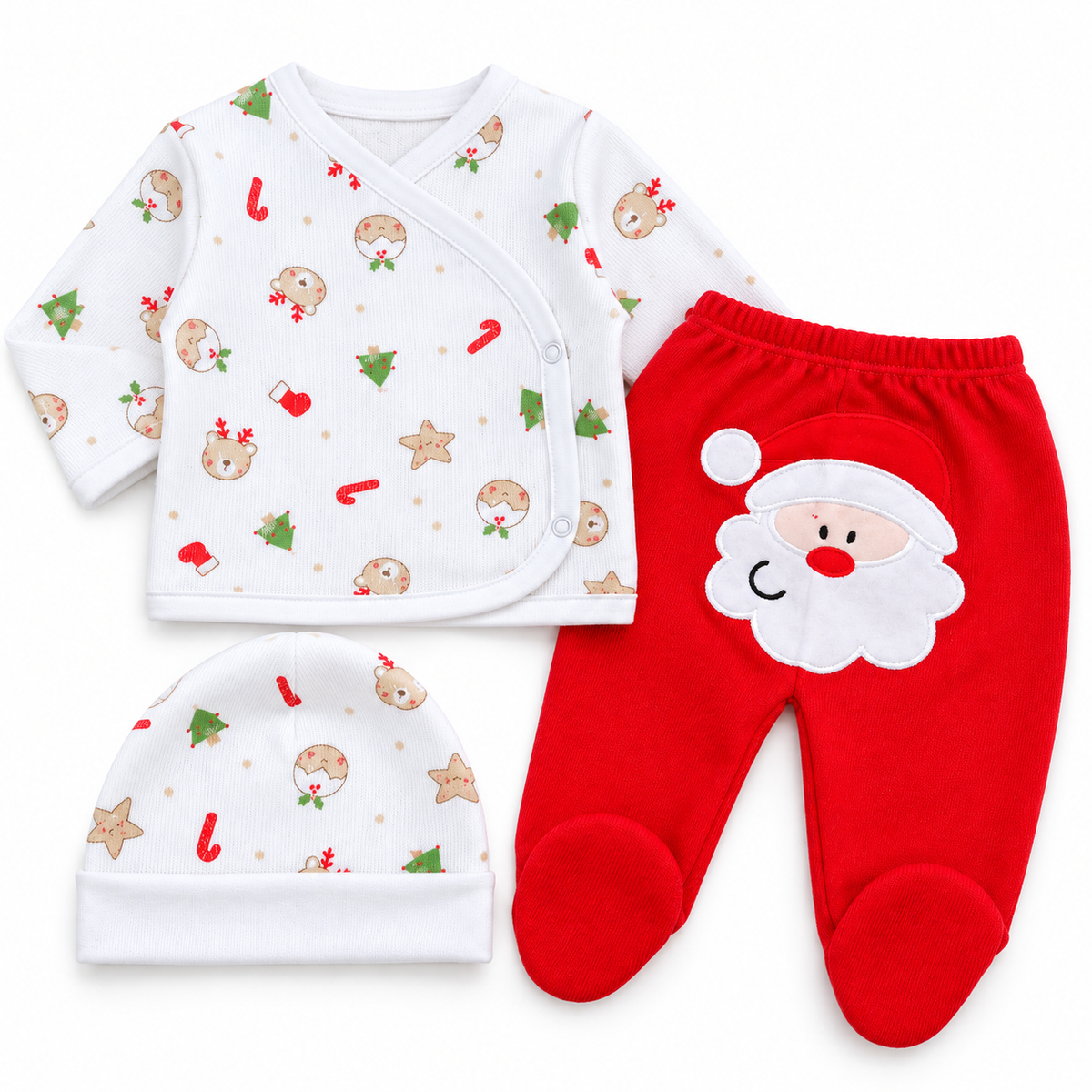 Conjunto Navidad Santa