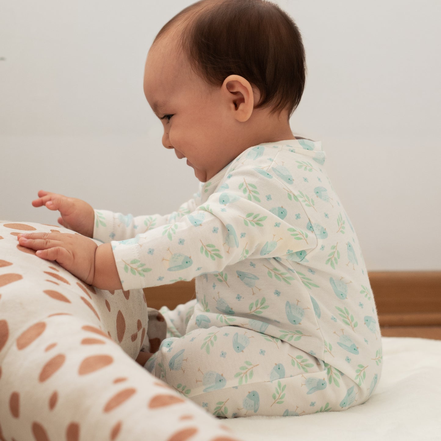 Pijama Mágica 🧲 Pie Reversible Bird