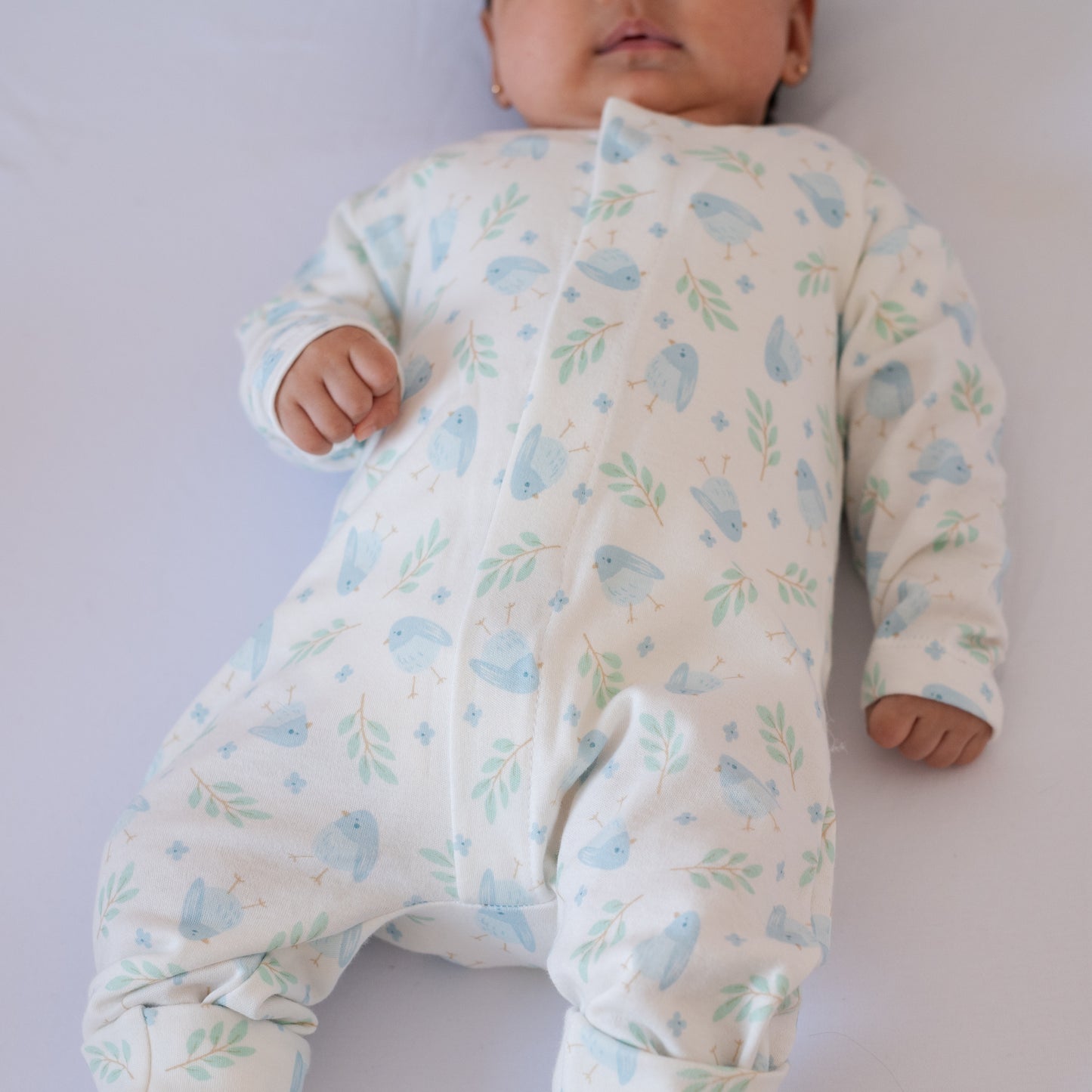 Pijama Mágica 🧲 Pie Reversible Bird