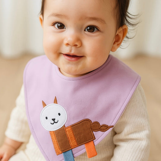 Babero impermeable Llamita