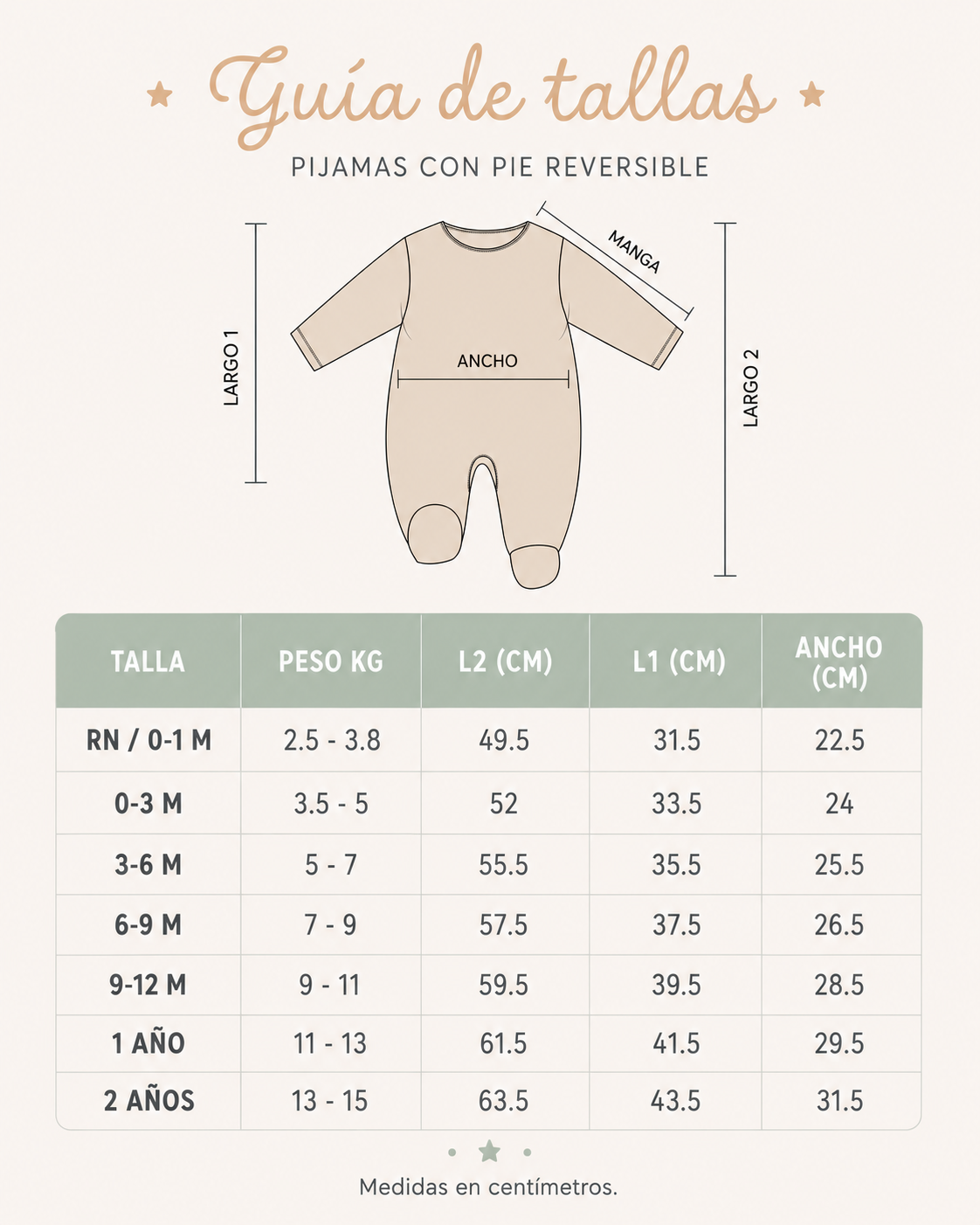 Pijama Mágica 🧲 Pie Reversible Safari