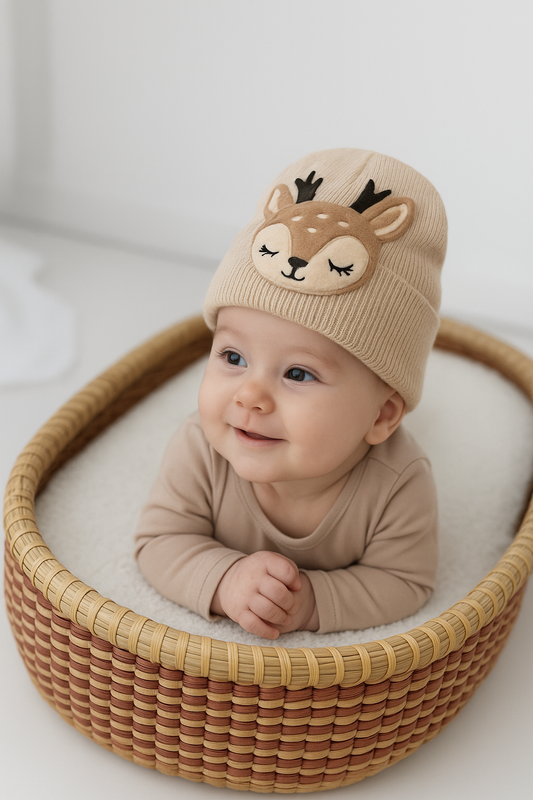 Reno Beanie Gorrito Navidad Nude