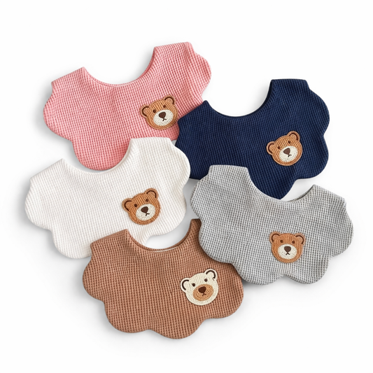 Babero Waffle Teddy