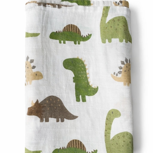 Muselina Green Dino